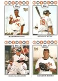 2008 Topps Baltimore Orioles Complete Team Set (21 - Baseball Cards from both Series 1 & 2) Includes Nick Markakis, Brian Roberts, Erik Bedard, Aubrey Huff and more !