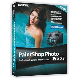 Corel PaintShop Photo Pro X3 - English/French (bilingual software)