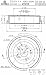 Brembo 21042 Rear Brake Drum