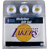 Mcarthur Sports Los Angeles Lakers 3 Ball Golf Gift Set