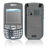Black Carbon Fiber Weave Design Protective Skin Decal Sticker for Palm Treo 680 Cell Phone
