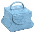 Wolf Designs Women's Blue Mini Diana Jewelry Case #348924