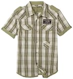 Guess Boys 8 - 20 Plaid Shirt With Contrast Trim - cod. B0034G5SR2
