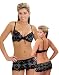 Bang! Lace Bra and Skirt Set