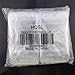 HOSL 50 Pcs Clear Plastic Vertical Name Tag Badge ID Card Holder