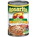 Rosarita  Refried Beans, No Fat, 16-Ounce Cans (Pack of 24)
