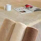 なかね家具 ムートンたっちラグマット 日本製 123mua ホットカーペット対応 ブラウン 140×200 ムートン