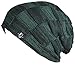 Cool Men Roll Knit Beanie Rectangular Winter Skullcap Top Hat B816 (B5816-Green (Warmer)