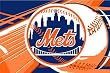 New York Mets Tufted Floor Rug - MLB Baseball Fan Shop Sports Team Merchandise