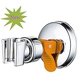 CrazyDeal Adjustable Attachable Rotatable Chromed Shower Head Holder