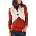 Xhilaration&reg; Juniors Shawl Collar Sweater Vest - Almond