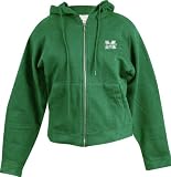 Michigan Wolverines Kelly Green Women's Hoody