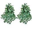 TWO 36" Artificial Ivy/Grape Ivy/ Variegated Ivy Mixed Hanging Bushes