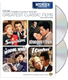 TCM Greatest Classic Films Collection: Hitchcock Thrillers (Suspicion / Strangers on a Train / The Wrong Man / I Confess)
