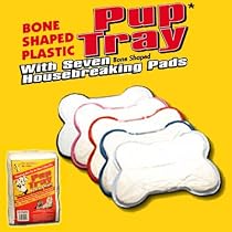 I Bones Flat Pup Tray with 7 Housebreaking Pads