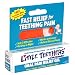 Little Teethers for Infants & Children Oral Pain Relief Gel, Cherry, .333-Ounce Tubes (Pack of 4)