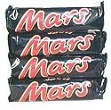 English Mars Bars (Pack 4 Bars)