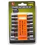 TEKTON by MIT 2928 Power Nut Driver Bit Set, 14-Piece