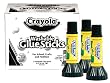 Crayola 0.29-Ounce Glue Sticks, 12 per Box