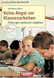 Produkt-Bild: Cornelsen Eltern-Sprechstunde: Keine Angst vor Klassenarbeiten: Pr&uuml;fungen gelassen angehen