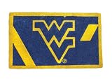 West Virginia Mountaineers Bleached Welcome Mat (Doormat) 18X30 Welcome Mat Bleached-West Virginia