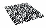 Orka Medium Lace Sink Mat, Charcoal