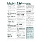 Lotus Notes 8 Mail Quick Reference Guide (Cheat Sheet of Instructions, Tips and Shortcuts... by  Beezix Inc