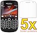 5pcs BlackBerry Bold 9900 9930 Premium Clear LCD Screen Protector Cover Guard Shield Protective Film Kit