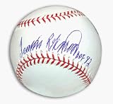 Frank Robinson Autographed Baseball Inscribed with HOF 82
