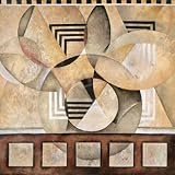 Osmosis, Geometric Art Poster Print, 36x36