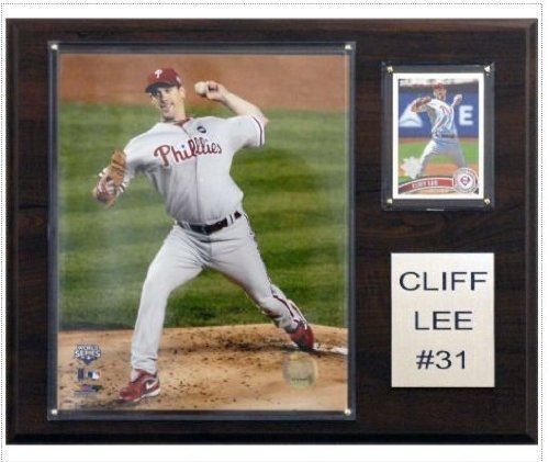 C & I Collectables 1215CLLEE MLB Philadelphia Phillies Player Plaque