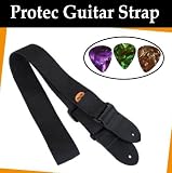 Protec Guitar Strap and 3 FREE Picks