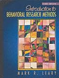 Introduction to Behavioral Research Methods