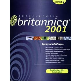 Encyclopedia Britannica Deluxe 2001