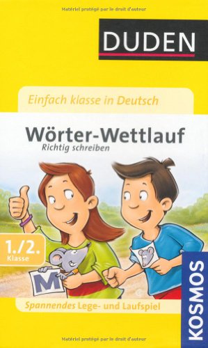 Mitbringspiel - Einfach klasse in Deutsch: Wörter-Wettlauf: Richtig schreiben. Spannendes Memo-Laufspiel 1./2. Klasse