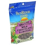 Review SunRidge Farms  / Sunridge Farms Organic Milk Chocolate Almonds, 8-Ounce Bags (Pack of 6)