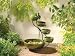 Solar Cascade Fountain in Green Glaze Terracotta