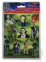 Universal Monsters Halloween Party Sticker Sheets