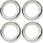 New! Pontiac Firebird/GTO JK Wheel Lip Trim Rings - 4pc, 15" dia. 70 71 72 73