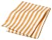 Kitchen & Housewares : Domestique Linen/Cotton Narrow Stripe Set of 3 Kitchen Towels, Squash