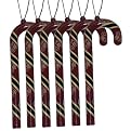 College Team Candy Cane Ornaments - A-M