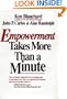 Empowerment Takes More Than a Minute