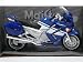 2006 Yamaha FJR 1300 Diecast Motorcycle Model 1:12 scale die cast from Maisto - Blue White 31107