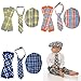 juDanzy Hat, Tie & Leg Warmer Set for Baby & Toddler Boys
