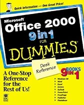 Microsoft Office 2000 9 in 1 For Dummies Desk Reference