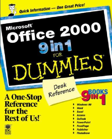 Microsoft Office 2000 9 in 1 for Dummies Desk Reference