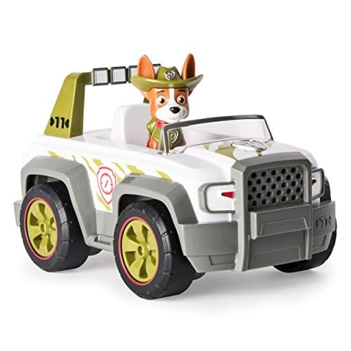 paw patrol tracker and vehicle