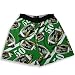 Fun Boxer - Mens 'Football Camo' Cotton Boxer Shorts, Green, Multi (Size XL)