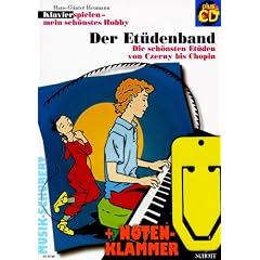 Der Et�denband (+CD) inkl. praktischer Notenklammer - Die sch�nsten Et�den von Czerny bis Chopin - Der beliebte Spielband zur Schule "Klavierspielen - mein sch�nstes Hobby" (Taschenbuch) von Hans-G�nter Heumann (Noten/Sheetmusic)