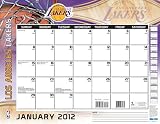 Los Angeles Lakers 2012 Desk Calendar